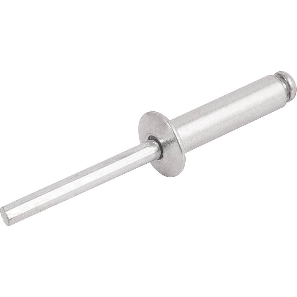 Rebite De Alumínio Com Mandril De Aço 2,4X8MM 100 Peças