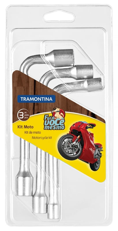 Chave Biela Jogo 03 Pecas 8-12mm Para Montar Tramontina