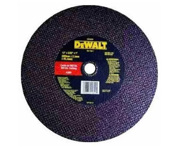 Disco de Corte 12"X2,5mmx1" Para Policorte Dewalt
