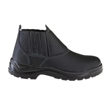 Bota Vaqueta Bico Plastico Sem Cadarço Ca43377 N38 VULCAFLEX