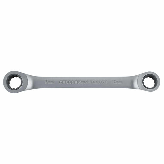 Chave Estrela Plana Com Catraca 17x19mm Gedore RED