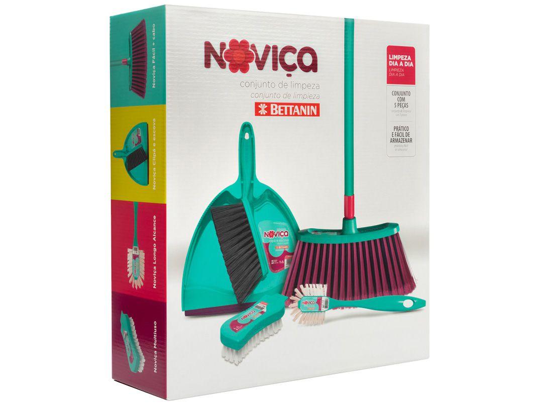 Kit de Limpeza Noviça 5 Peças 1x6