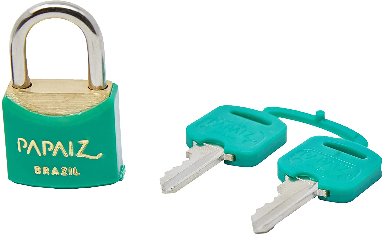 Cadeado 25mm Verde Papaiz