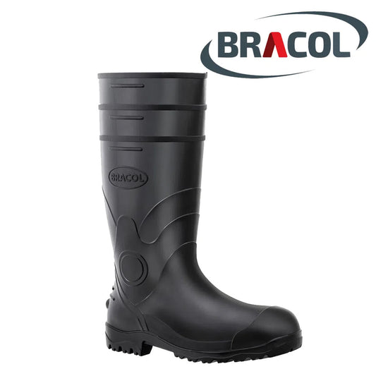 Bota Pvc Preta 35cm N°44 Bracol