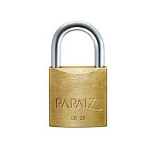 Cadeado Cromado 40mm 1.5/8" Papaiz