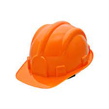 Capacete Aba Frontal Laranja Com Carneira Deltaplus