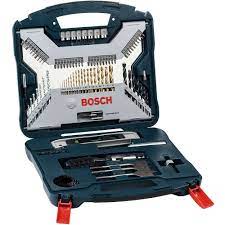 Jogo Broca Com 100 Peças X-Line Titanio Bosch