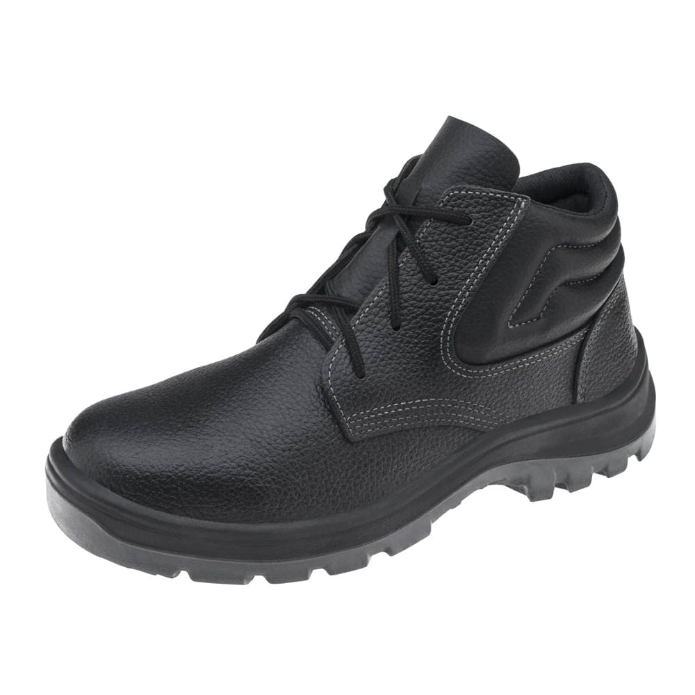 Bota Vaqueta Bico Plástico com Cadarço PU N39 ca 41423 MARLUVAS