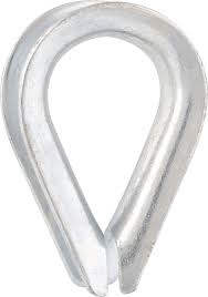 Anilha / Sapatilho Para Cabo De Aço 12,7mm - 1/2" Vonder