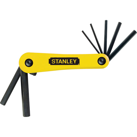 Jogo de Chave Allen 7 Peças 2,5-10mm Hexagonais Stanley