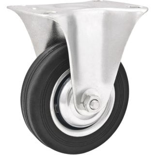 Rodízio Fixo Leve 5"" Preto Vonder