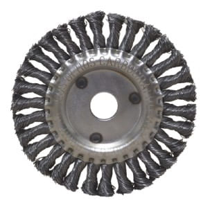 Escova Aço Circular Trançada 04.1/2x1/2x7/8" Carbografite