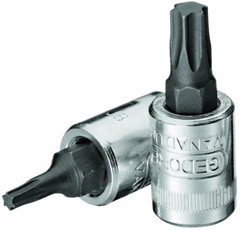 Chave Soquete Gtx 1/4' (Perfil Hexalobular) Gedore