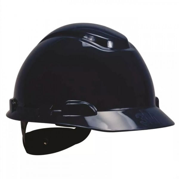 Capacete Aba Frontal Preto H-700 Com Carneira Ajustavel 3M