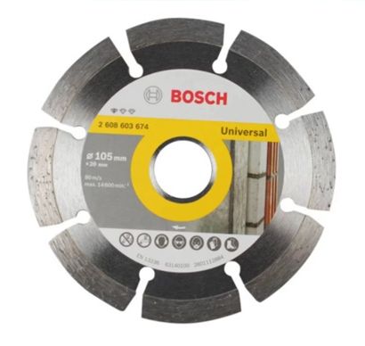 Disco Diamantado 105mm Segmentado Bosch