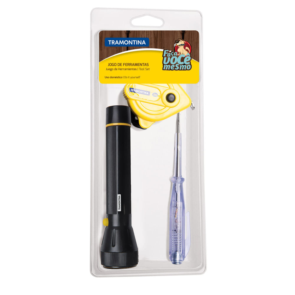 Kit Ferramentas 3pcs Tramontina