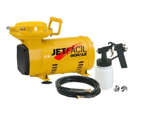 Compressor Ar Direto Jet Fácil Amarelo SCHULZ