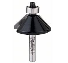 Fresa Aço Rápido Chanfrar Com Rolamento Bosch