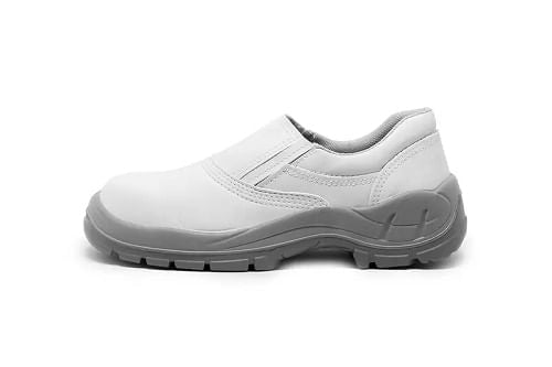 Tenis Microfibra Sem Cadarço Branca N°39 Bracol