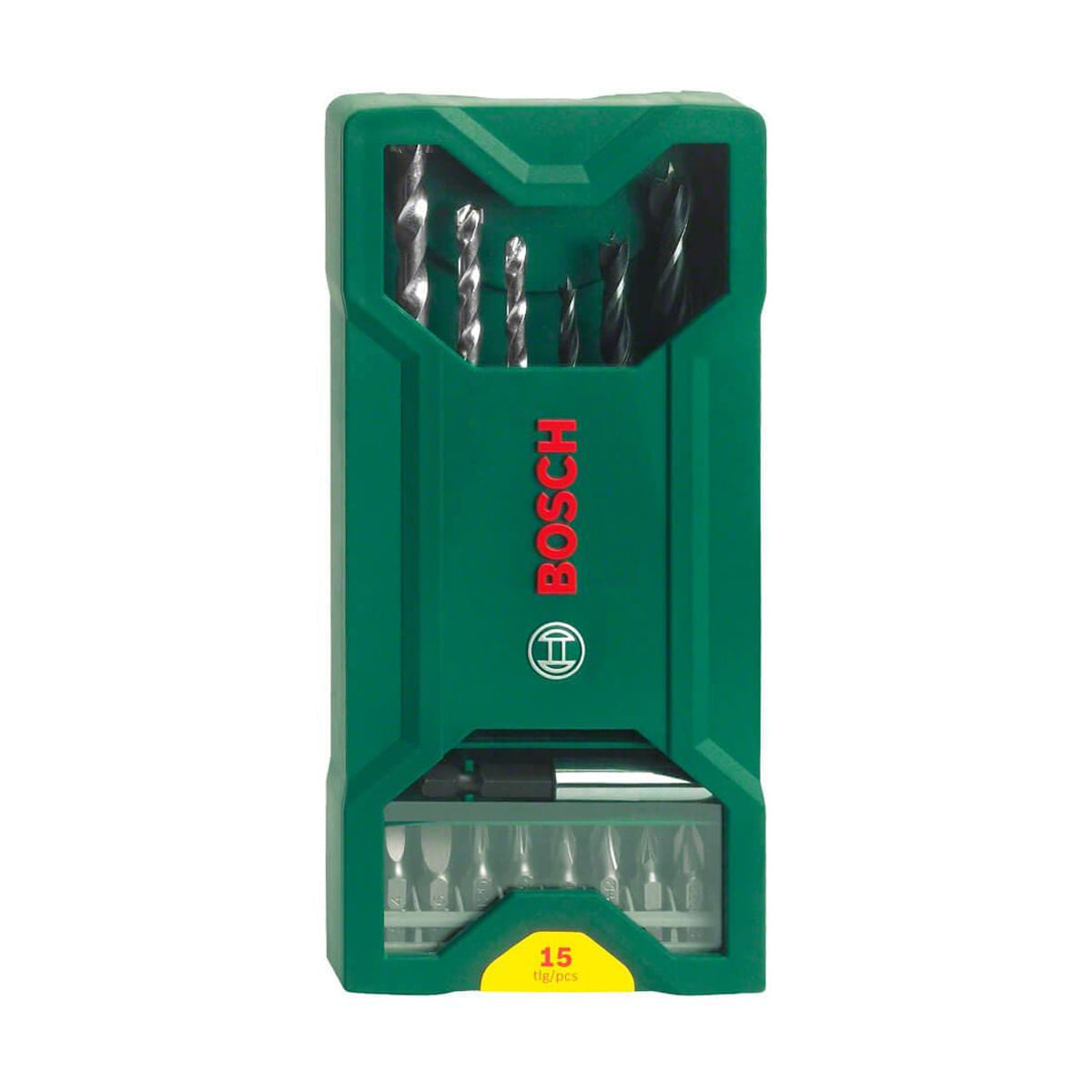 Kit 15 Peças 6 Brocas + 8 bits + Adaptador Bosch