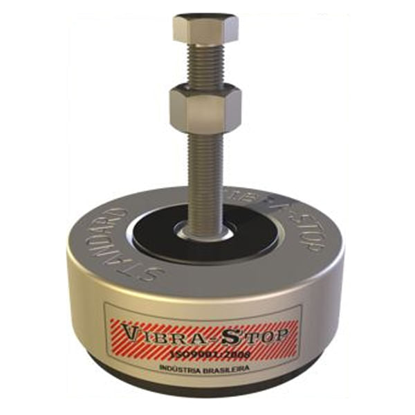 Jogo Amortecedor Vibra Stop Std 5/8" Jogo 4 Vibra Stop Sdt58