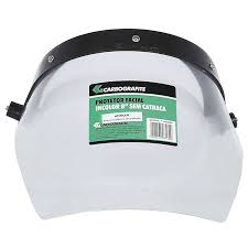Protetor Facial Incolor 8 Pol Sem Catraca Carbografite