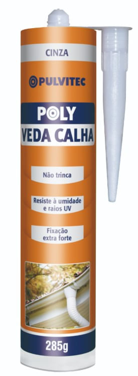 Veda Calha 285g Aluminio /Cinza Pulvitec Zd002