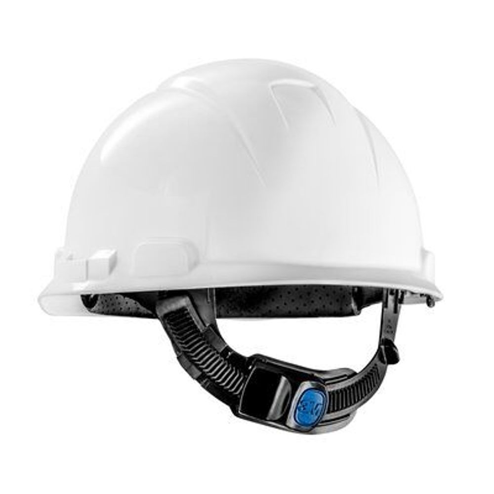 Capacete Aba Fronta Branca H-700 Com Catraca Jugular 3M
