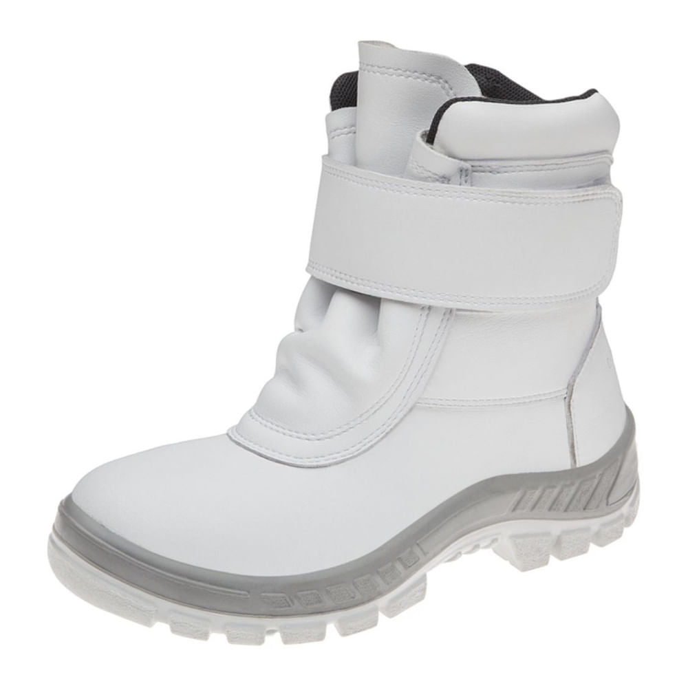 Coturno Frigorífico Bico Plástico N40 Branco CA32206 Marluvas