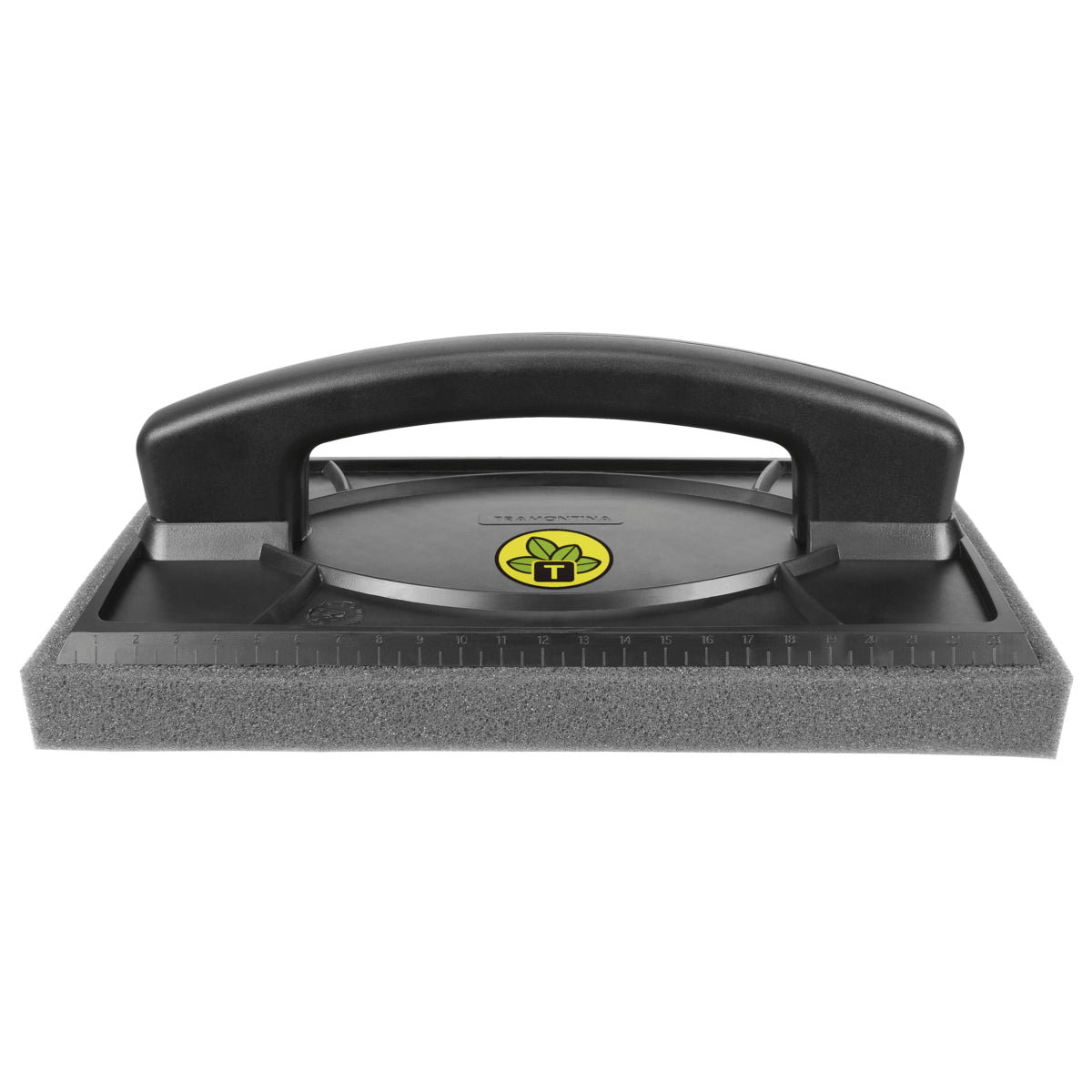 Desempenadeira Plastica Lisa Com Esponja 15x25 Tramontina