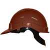 Capacete Libus Aba Frontal Marrom Sem Carneira/Sem Jugular