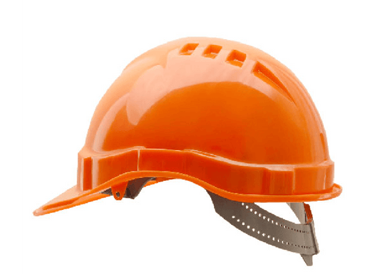 Capacete Aba Frontal Laranja Sem Carneira Genesis Libus