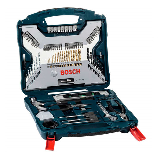 Kit Ferramentas X-Line Com 103 Pçs Titanio Bosch