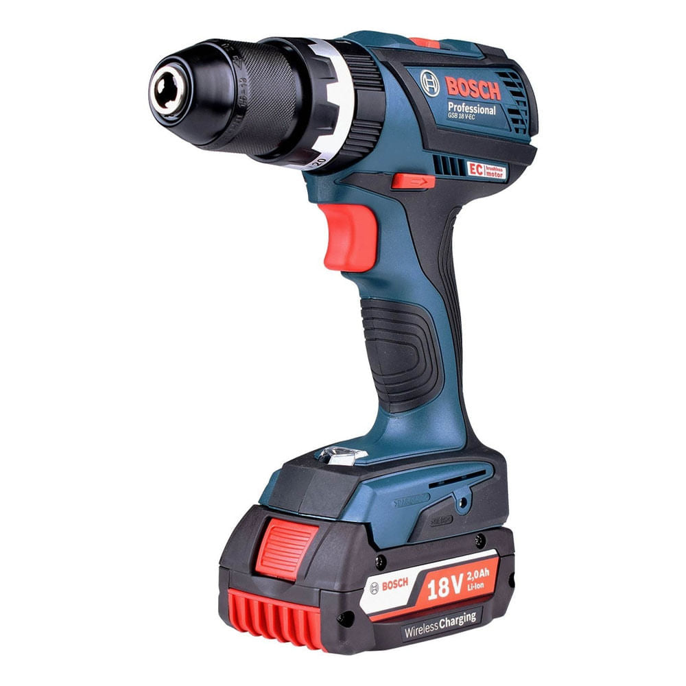 Parafusadeira Furadeira Bateria GSB 18V-EC Bosch