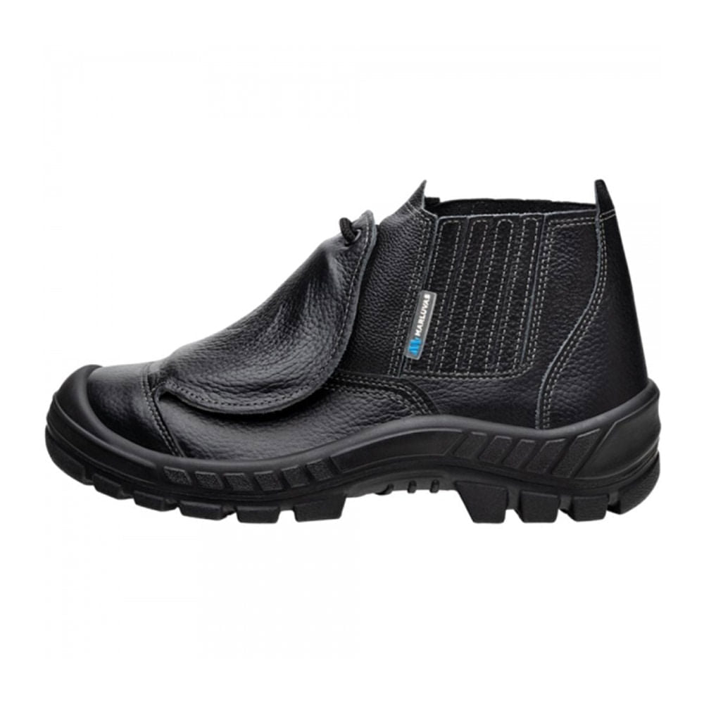 Bota Vaqueta Bico Aço Metatarso N38 CA17414 Marluvas