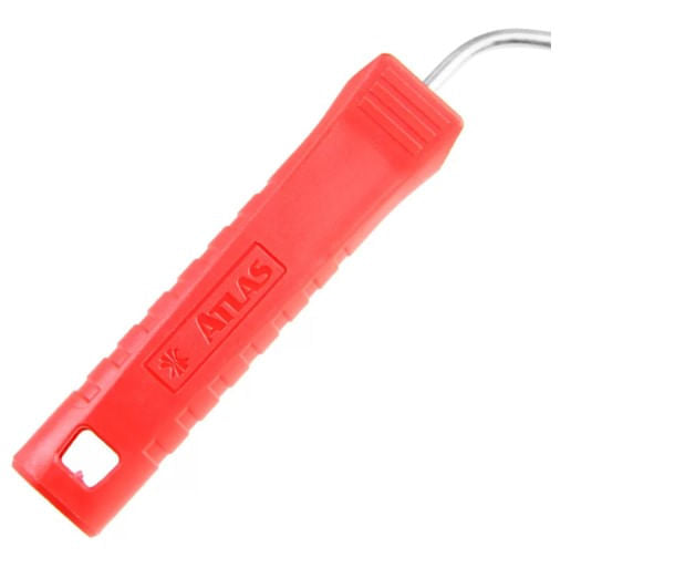 Rolo Para Pintura  9cm Lã de Carneiro Com Suporte Atlas