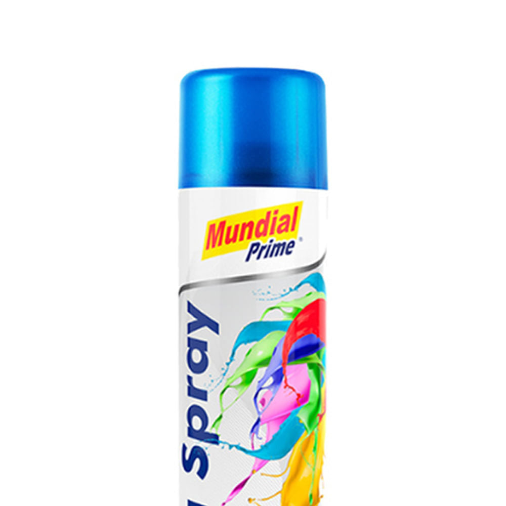Tinta Spray 400ml Azul Metálico Mund Prime