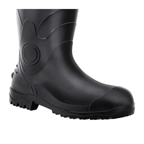 Bota de PVC 16cm com Forro N40 Preto Bracol
