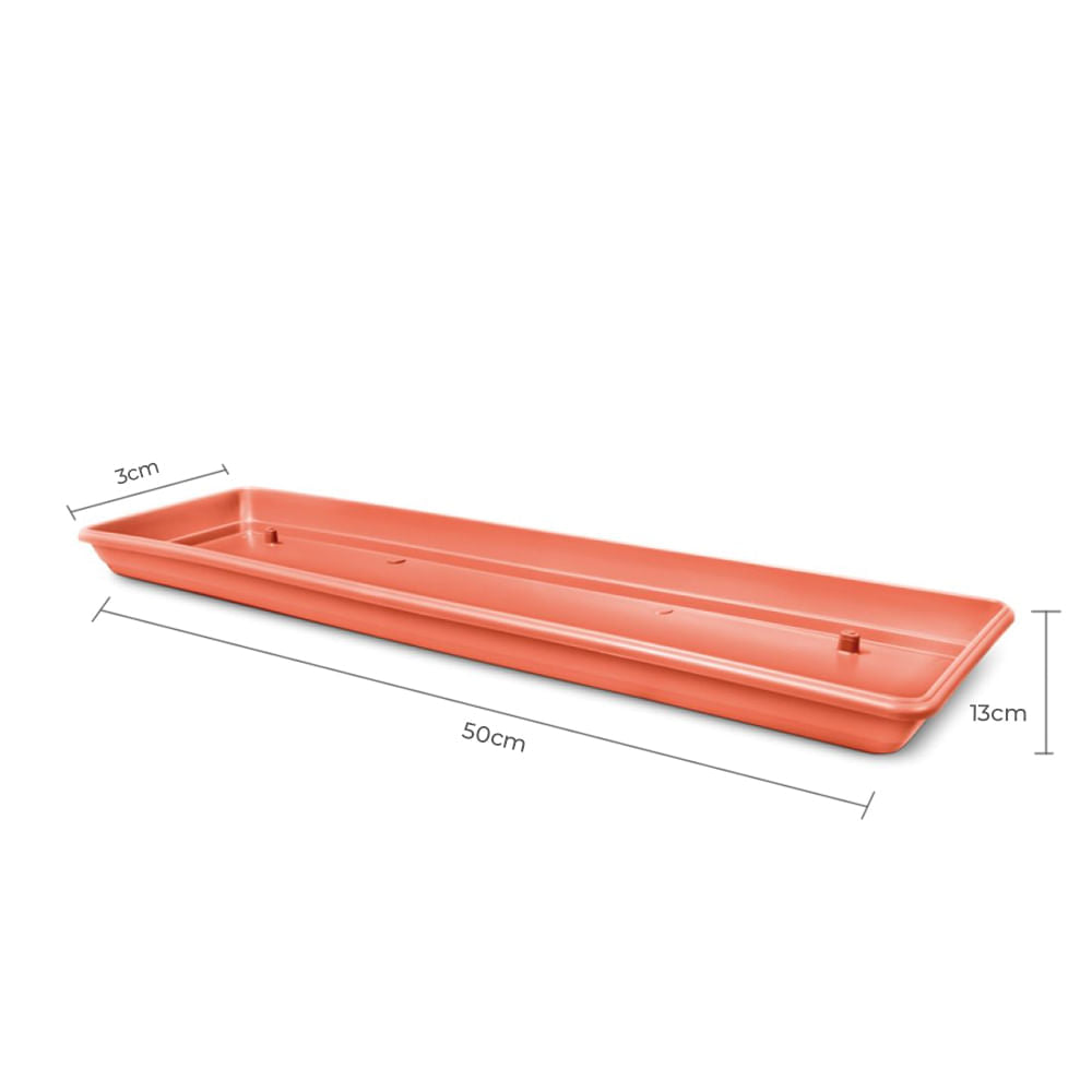 Prato Para Jardineira 50cm Cor Ceramica Nutriplast