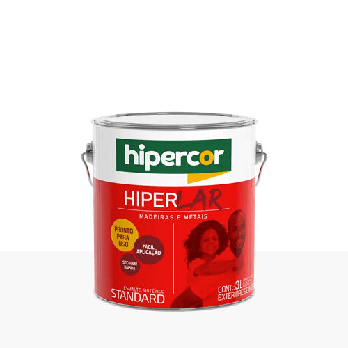 Tinta Hipercor Esmalte Hiperlar Branco Neve 900ml