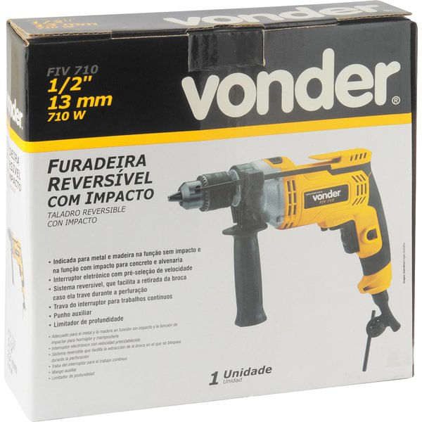 Furadeira de Impacto Vonder FIV 710N 710W
