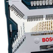 Jogo Broca Com 100 Peças X-Line Titanio Bosch
