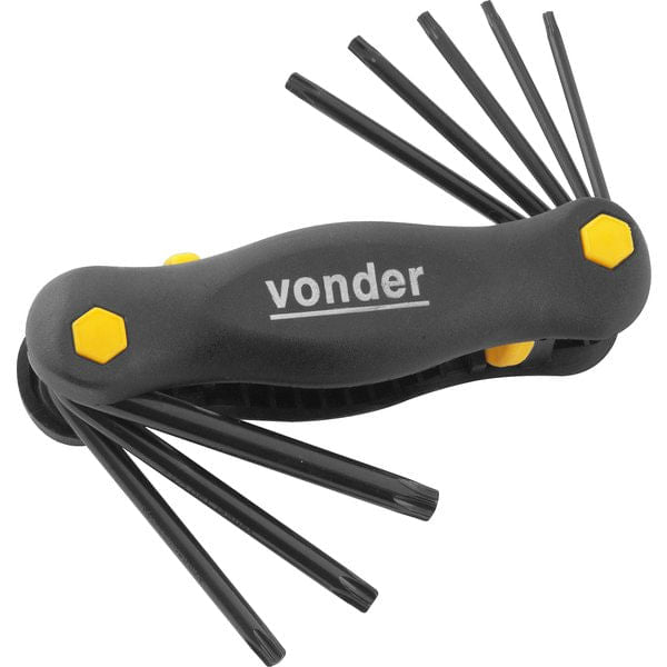 Jogo de Chaves Torx T09-T40 Vonder