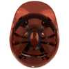 Capacete Libus Aba Frontal Marrom Sem Carneira/Sem Jugular