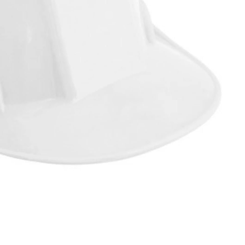 Capacete Vonder Aba Frontal Branco Com Carneira/Sem Jugular