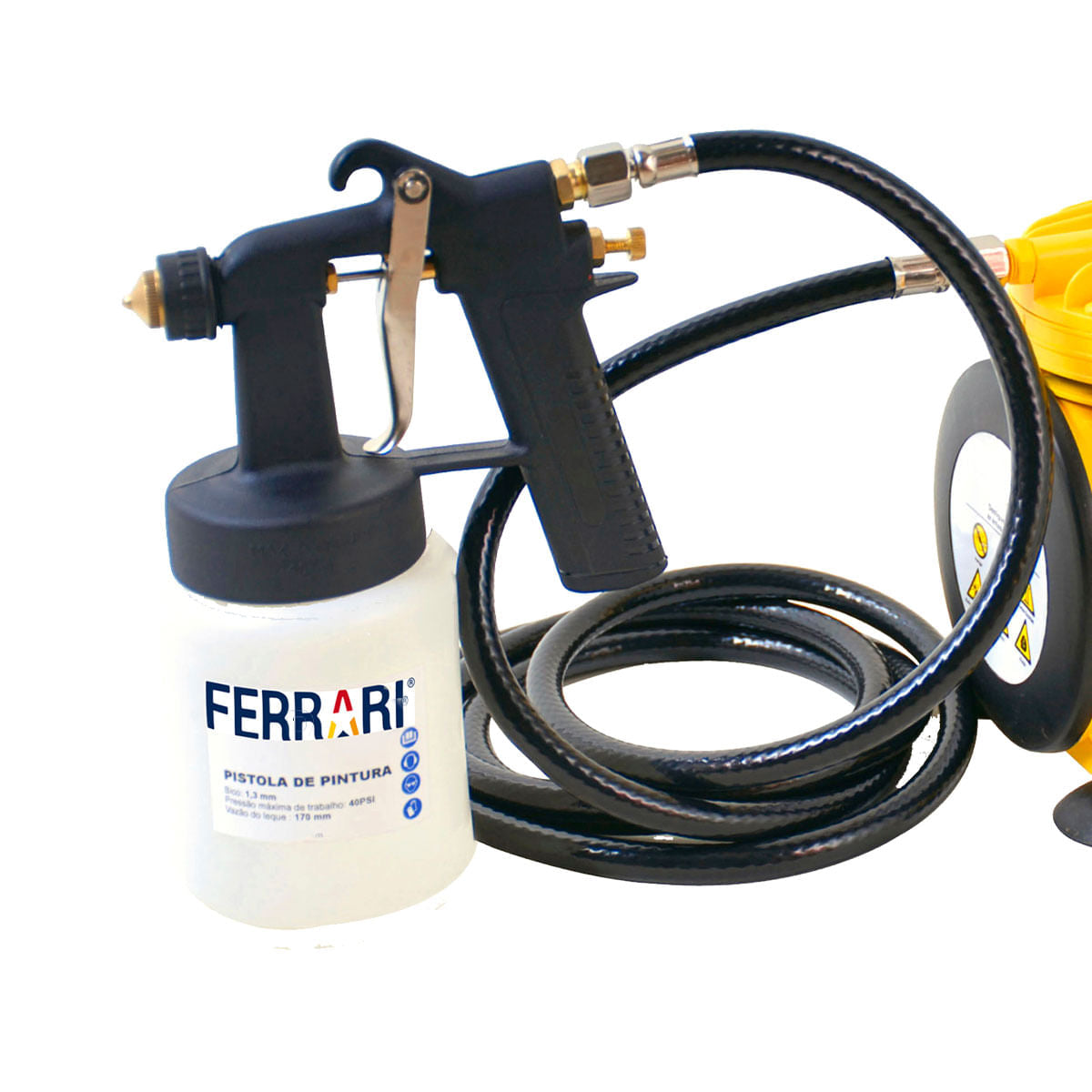 Compressor ar Direto 127/ Mega Jet CMJ-210 Ferrari