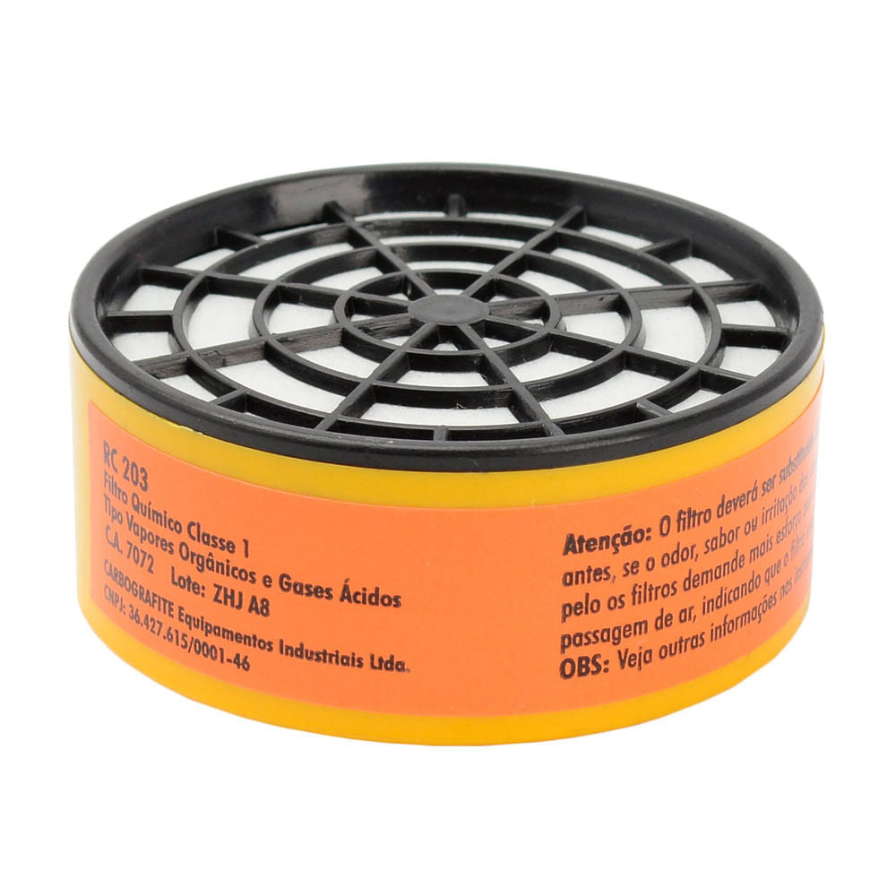 Refil RC203 Para Máscara CG-305/306 Carbografite