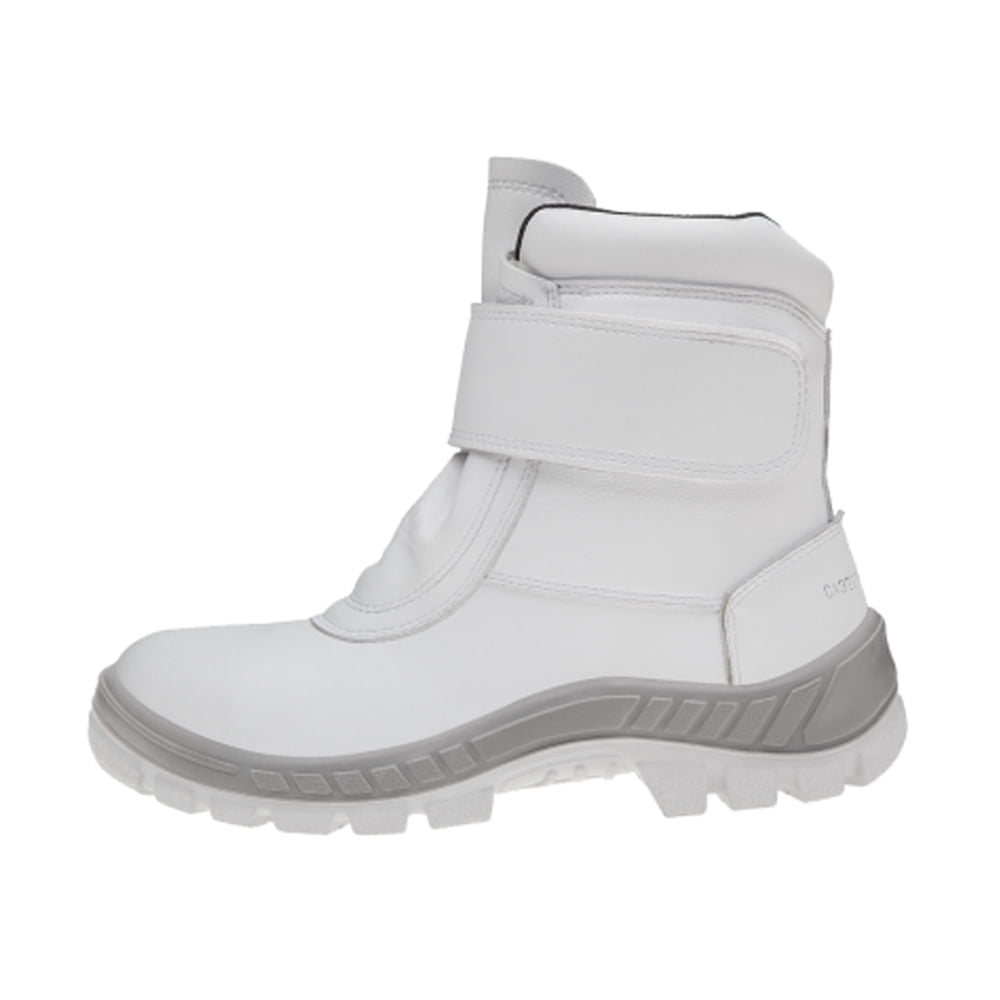 Coturno Frigorífico Bico Plástico N40 Branco CA32206 Marluvas