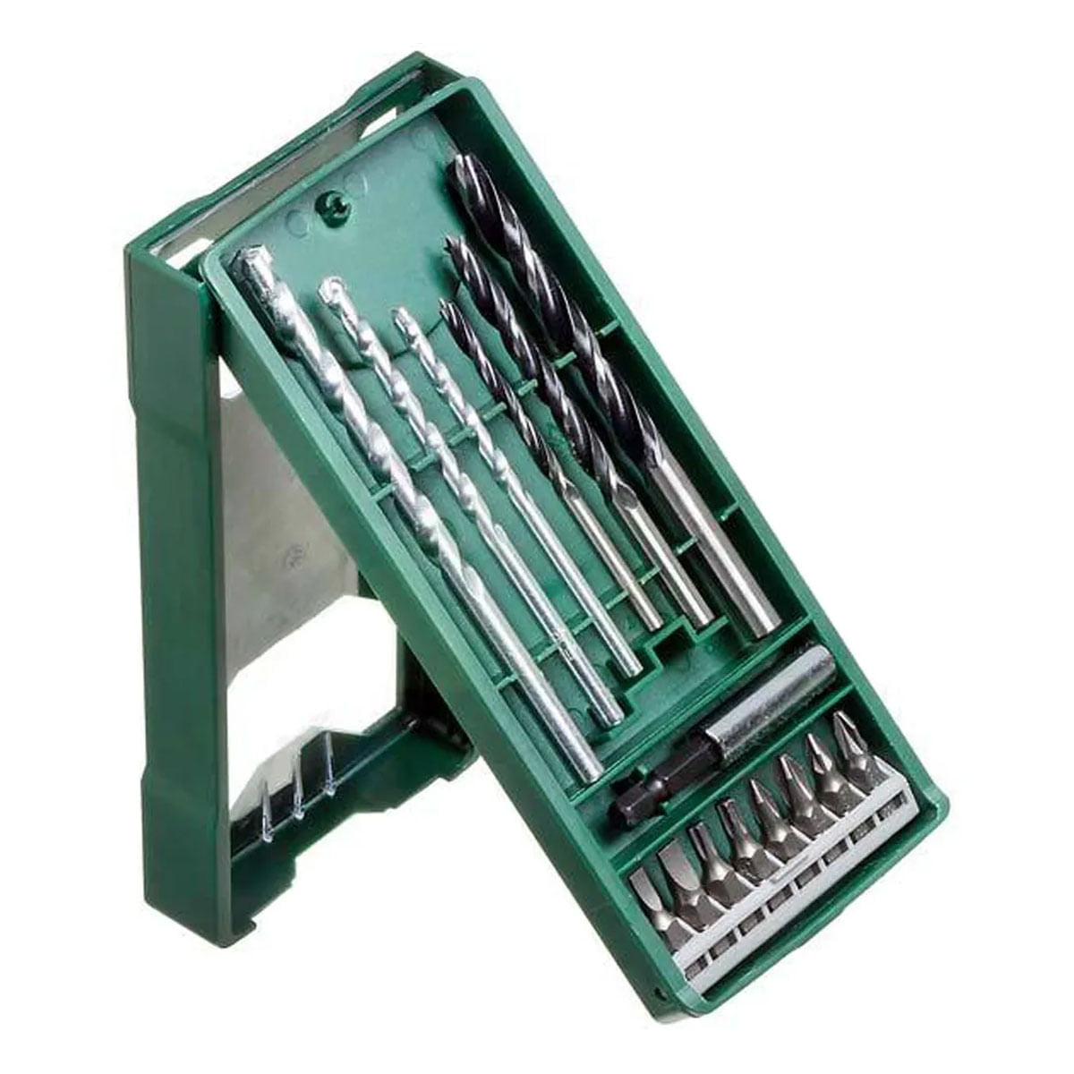 Kit 15 Peças 6 Brocas + 8 bits + Adaptador Bosch