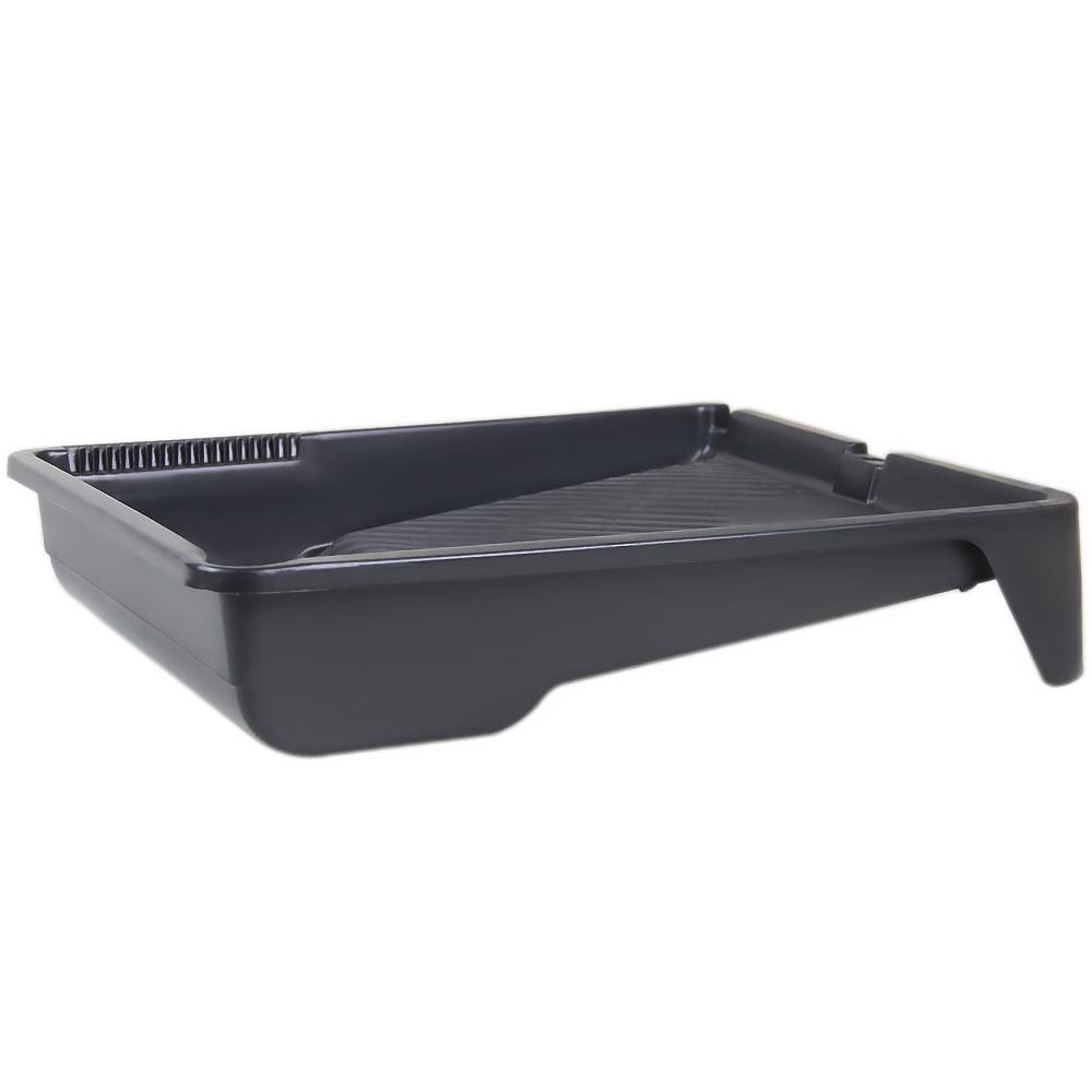Bandeja Plastica Preta Para Pintura 23cm Atlas